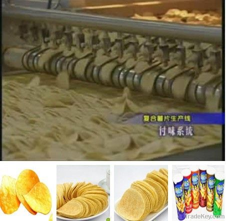 compound potato chips machine