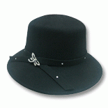 Lady Fashion Wool Felt Bowler Hats