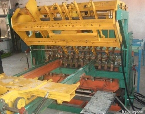 Mine timbering mesh welding machine