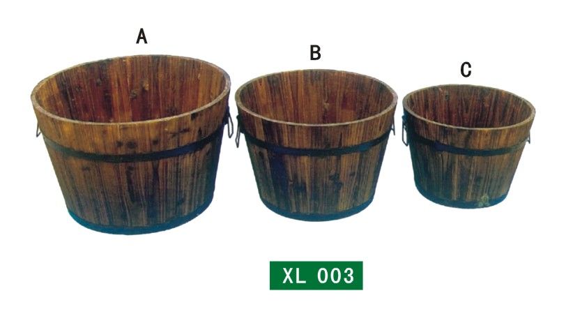 Garden Herb Planters made of Chinese fir