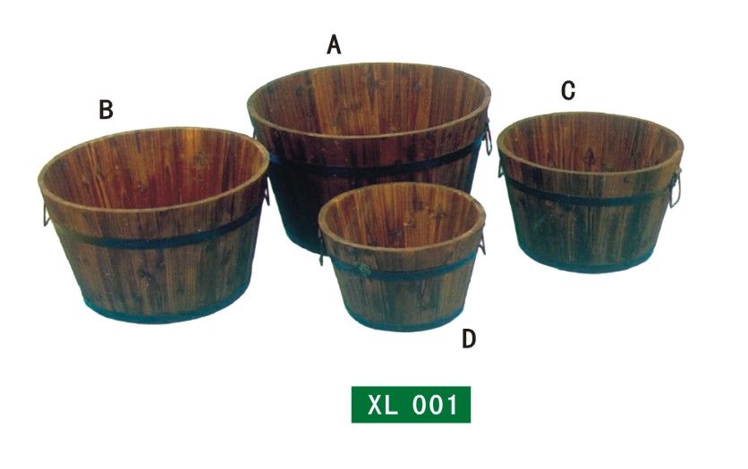 Garden Herb Planters made of Chinese fir