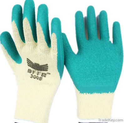 10G 21s cotton liner latex glove