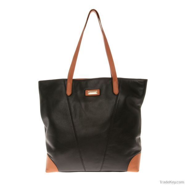 SHOPPER BAG NAPPA BEIGE