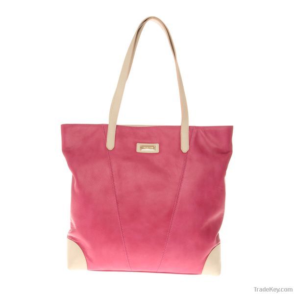 SHOPPER BAG NAPPA BEIGE