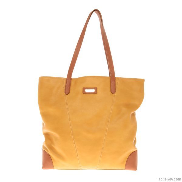 SHOPPER BAG NAPPA BEIGE