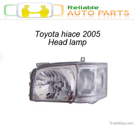 Toyota hiace 2005 head lamp
