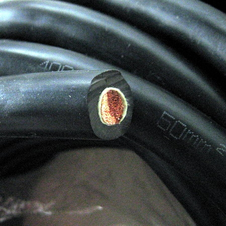rubber welding cable