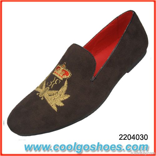 hot selling popular men velvet shoes with factory price