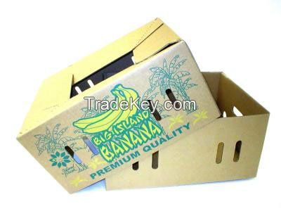 Hot sales best price foldable banana box/la banano caja y la frutas caja