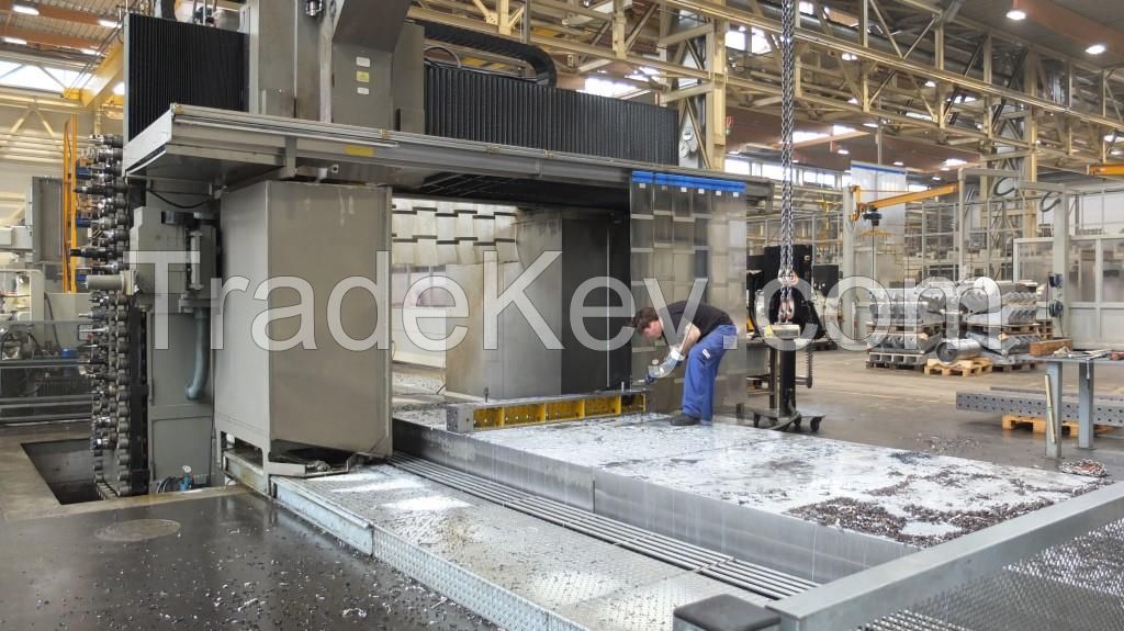 ZAYER KPCU 6000 AR DT bridge milling machine