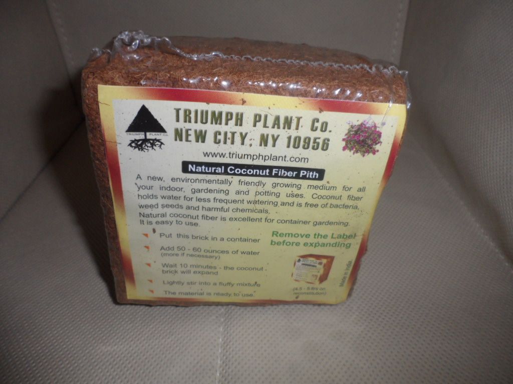 Natural Coconut Fiber Piths by Triumph Plant Co.