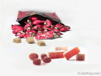 RED GINSENG CANDY, CHOCOLATE, JELLY