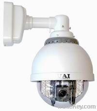 1/3" CCD Outdoor 22X IR high speed dome camera