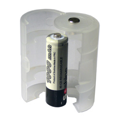 D Size Battery adaptor(1pcs AA)