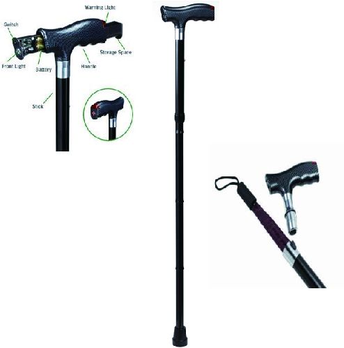 Multipurpose Spotlight Cane