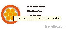 IEC 60502-1 300/500V Mica fire resistant Power Cables (