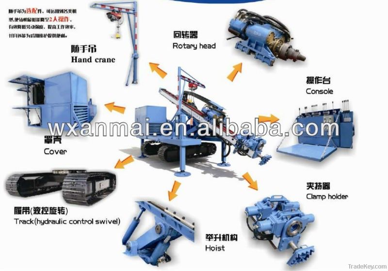 MDL-135G crawler drilling rig