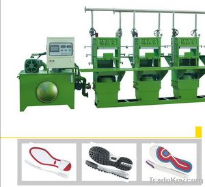 Rubber soles foam moulding machines