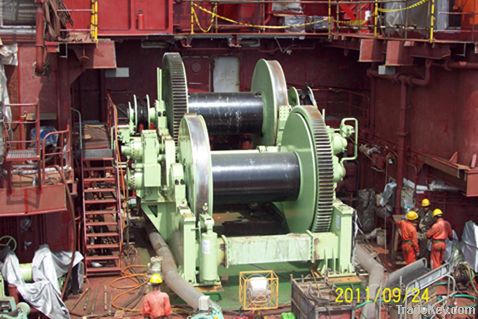 towing winch, anchor handling towing winch