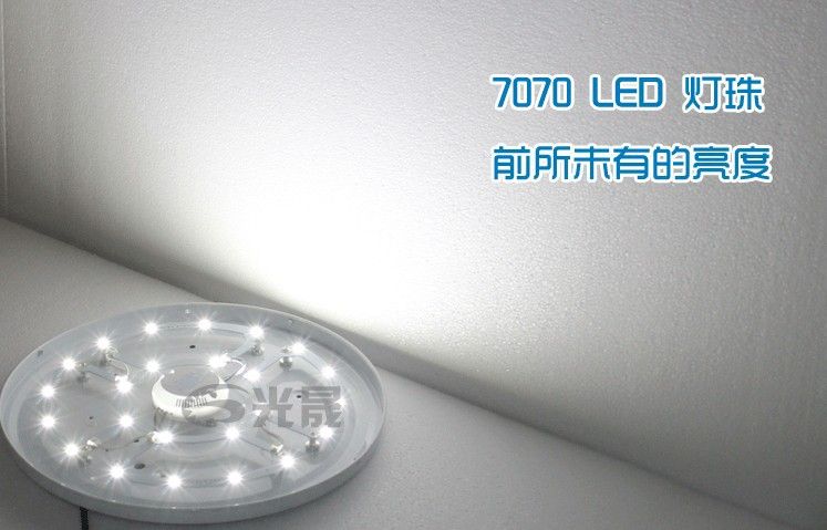 00% Quality CE 7070 SMD LED Circular Ceiling Light Ring Circle Panel 24W 180V-265V 2520LM 