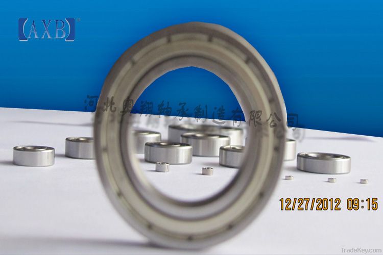 2013 High performance deep groove ball bearing 6202z