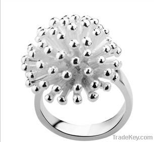 Silver Fireworks woman Rings
