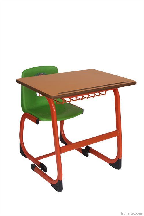 school chair and desk