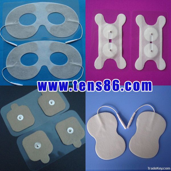 home use facial self-adhesive massage electrode pad for face care