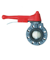 plastic butterfly valve