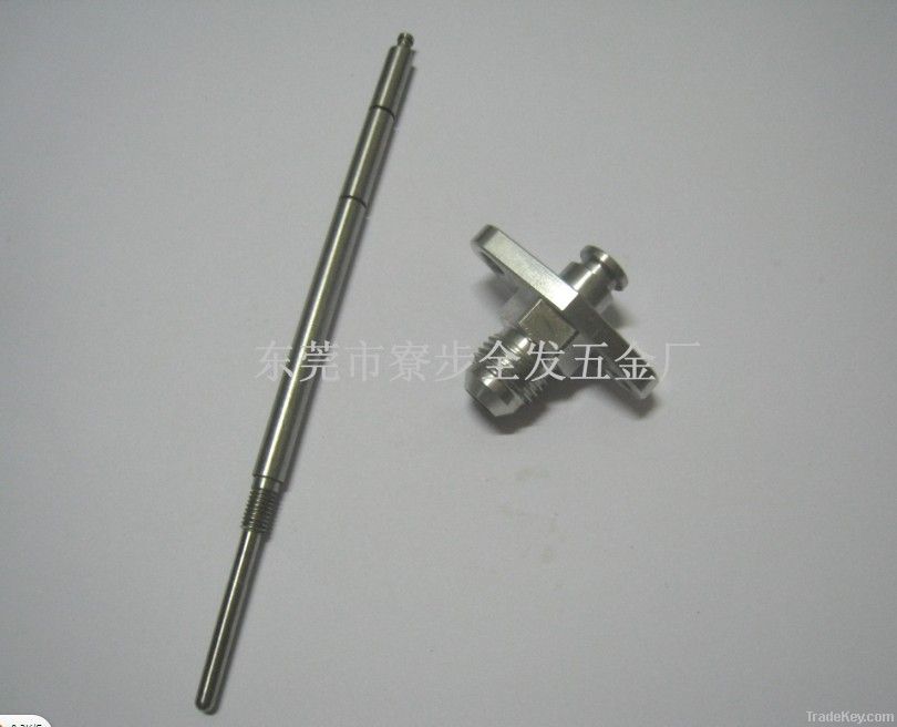 CNC machining stainless steel long and thin shaft, according to drawing