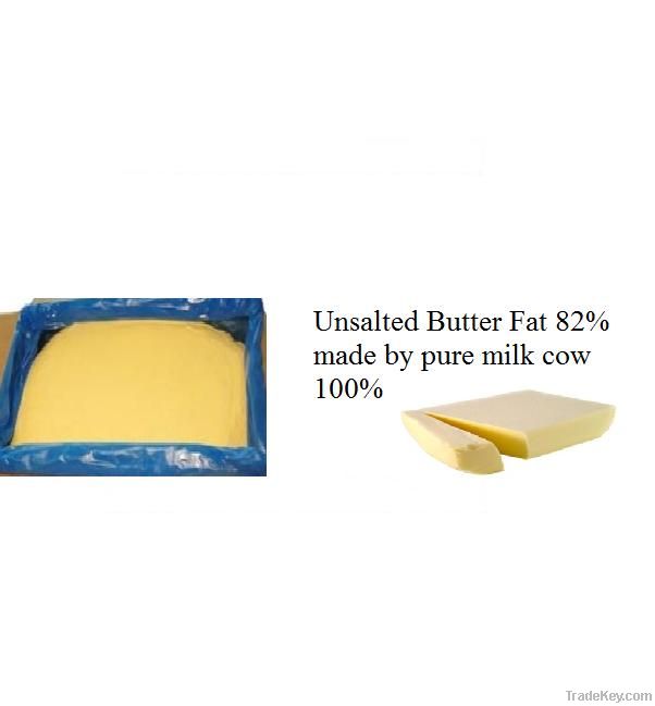 Unsalted Butter (82% Fat)