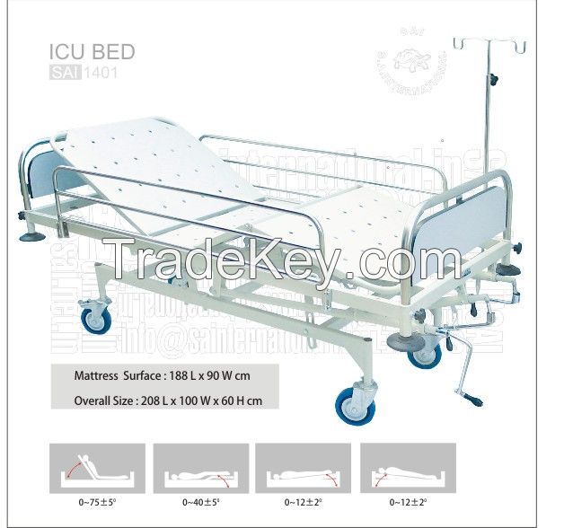 Hospital patient bed