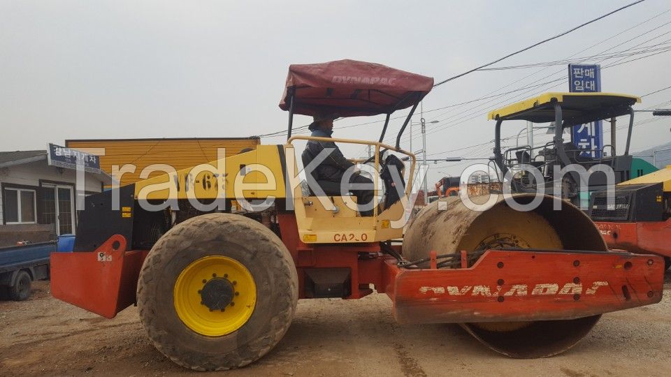 Used Vibratory Roller DYNAPAC CA250 D 2008yr For sale