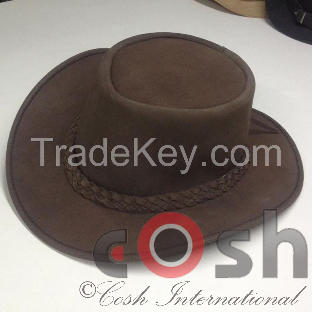 Brown Cowboy Leather Hats Maker