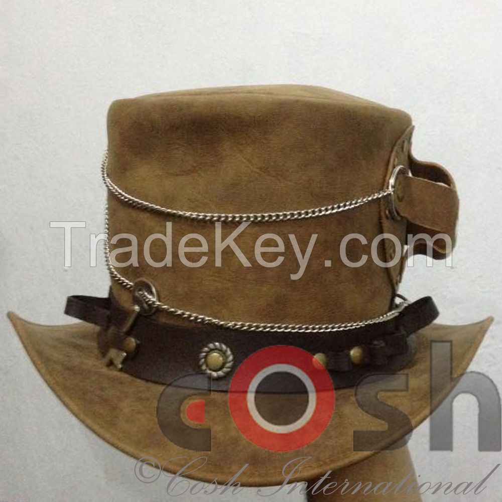 Men And Women Cowboy Leather Hats Supplier