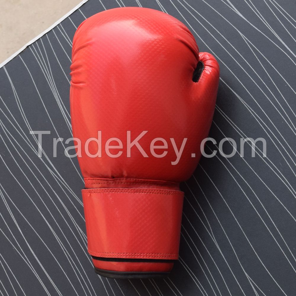 Real Red Leather Boxing Gloves Supplier