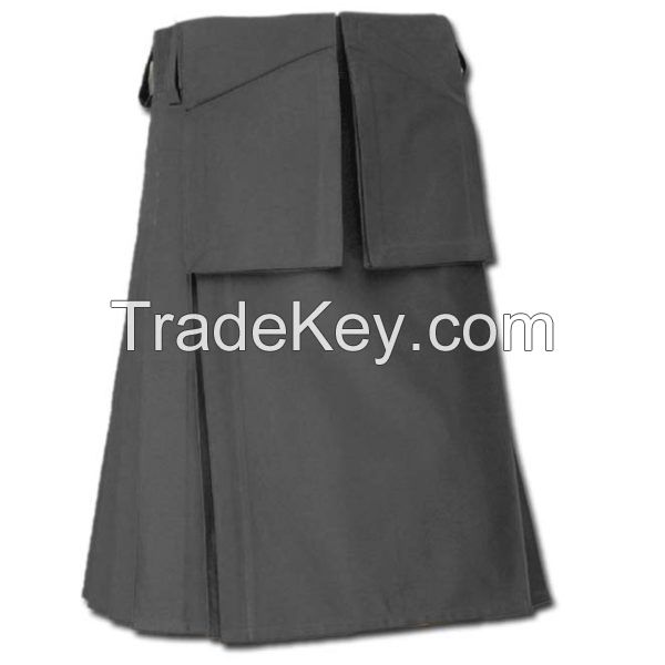 High Quality Cotton Utility Kilts For Men