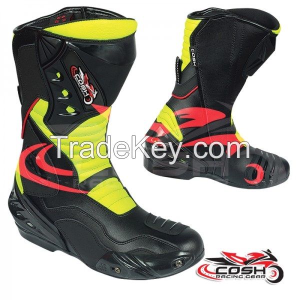 Waterproof Motorcycle Ridding Boots Supplier, Motorbike Racing Shoes Manufacturer