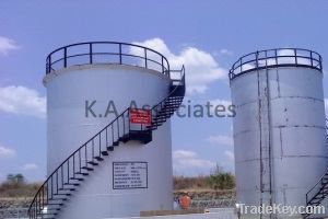 Chemical Tank Installation
