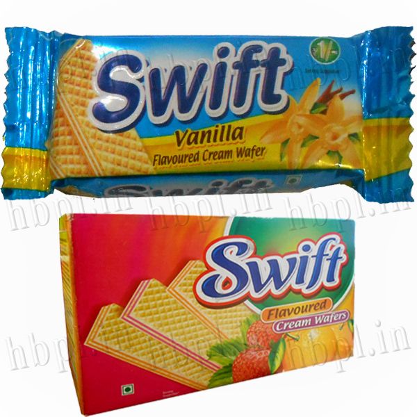 Pineapple Flavoured Cream Wafer Biscuit