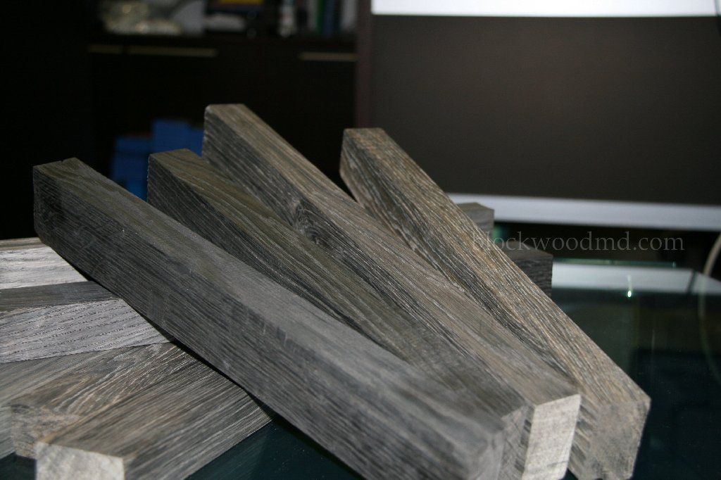 Bog Oak (bogwood) black material for different ideas.