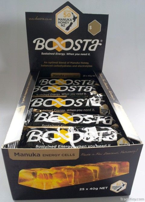 Boosta Manuka Energy Cells 25 Pack Box