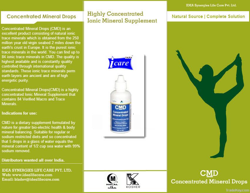 iCare Concentrated Mineral Drops
