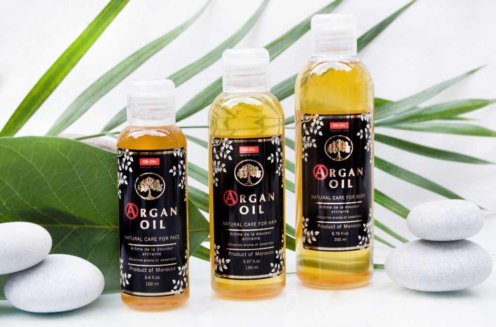 Argan oil sweet care for body, face and hair