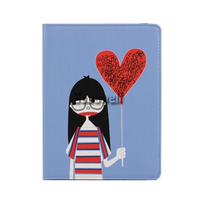 for ipad mini leather case , cartoon design by Marc Jacobs
