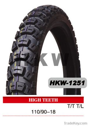 motorcycle  tyre and inner tube