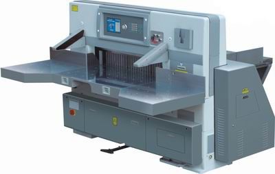 Program Control Double Hydraulic Double Guide Paper Cutting Machine (QZYK920D)