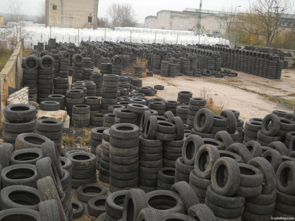 Used car tyres, part worn tyres