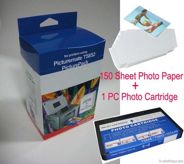 T5852 T5846 ICCL45 Compatible ink cartridge Combo packing with 150pcs