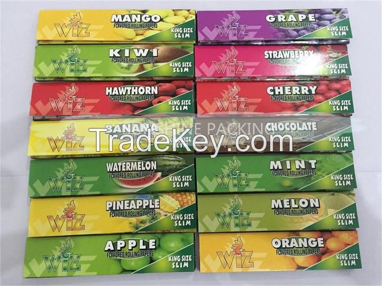 flavored rolling paper for smoking